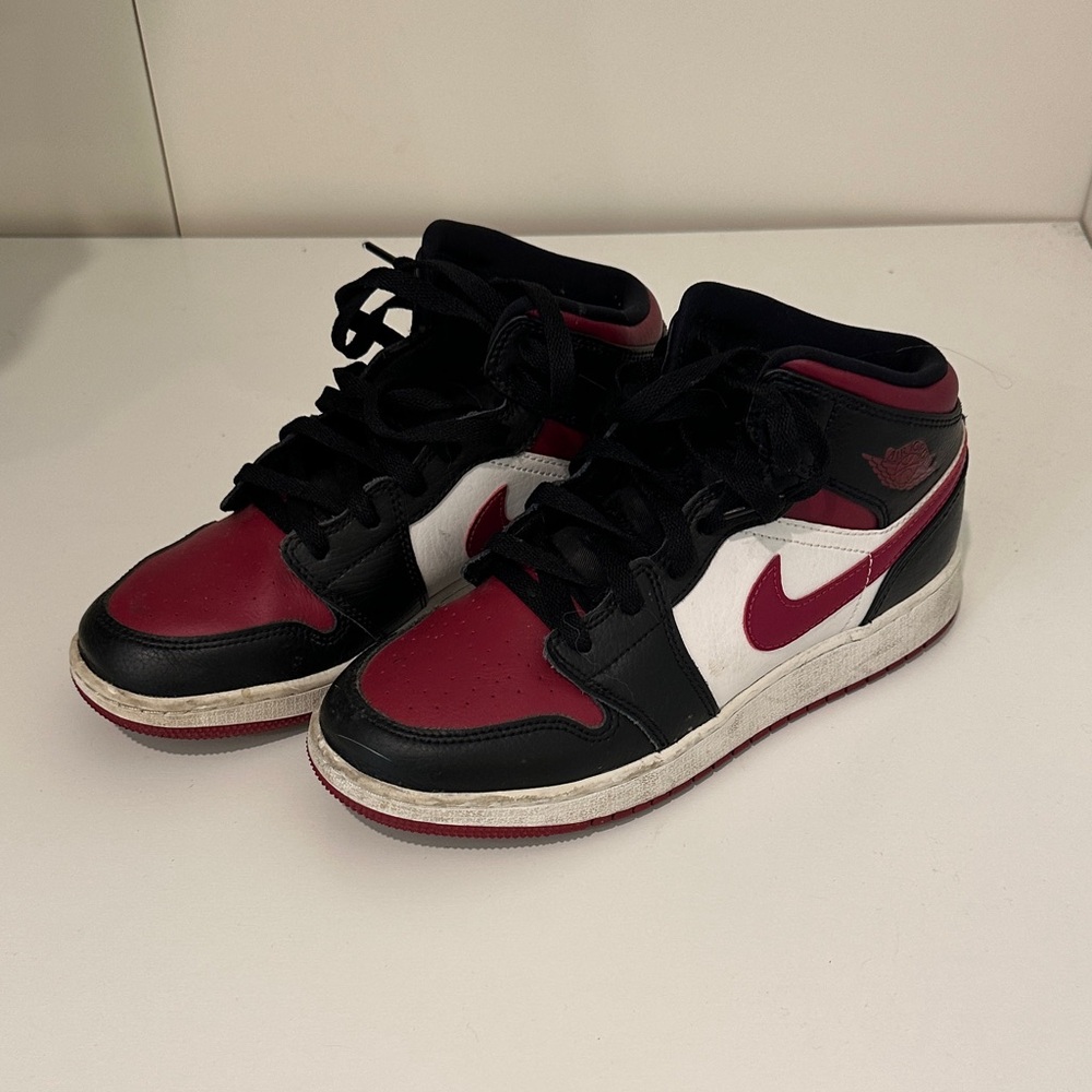 Jordan 3 Cherry Red and Black Sneakers